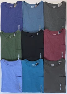 NEW Men's Big & Tall Roundtree & Yorke Soft Washed Long Sleeve Pocket Shirt - Picture 1 of 11