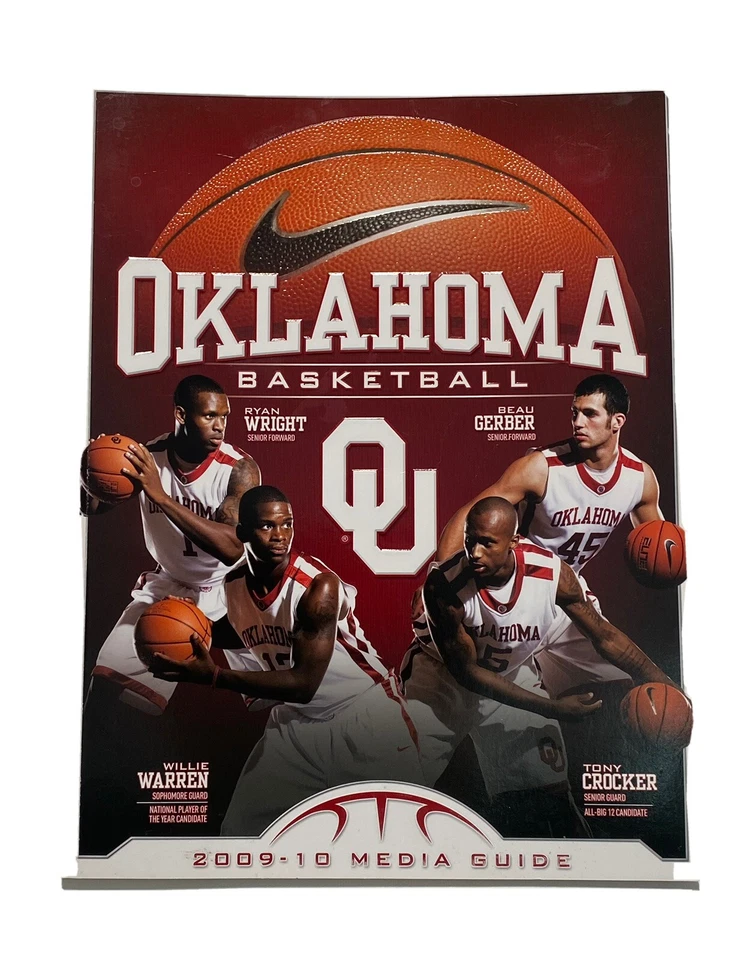 2009 2010 Oklahoma Sooners Basketball Media Guide Blake Griffin #1NBA Draft Pick - Image 1 of 4