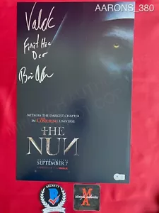 Bonnie Aarons Die Nonne signiert 11x17 Foto Valak The Conjuring Beckett COA - Bild 1 von 6