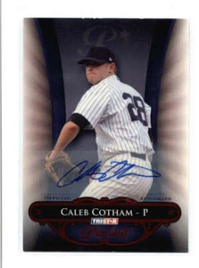 CALEB COTHAM 2010 TRISTAR PURSUIT RED AUTOGRAPH AUTO #4/6 AH2495 - Picture 1 of 1