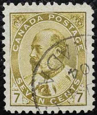 CANADA NO 93,  KING EDWARD VII, VF MINT USED CDS, (KF434) - Image 1 of 2