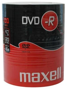 16x Speed Dvd-R Rohlinge Dvds, 100 Packung Spindel - 275733 - Bild 1 von 1