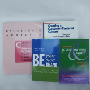 4 Self Help Books on Branding, Customer Service, Customer Culture for Business - Picture 1 of 9
