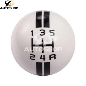 Se adapta a Ford Mustang coche velocidad blanco manual palanca de cambios palanca de cambios velocidad - Imagen 1 de 3