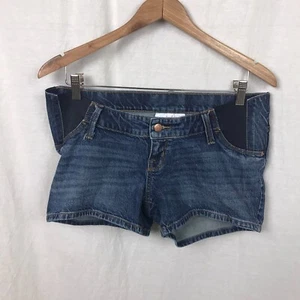 Isabel Maternity by Ingrid & Isabel Women's Midi Short Denim Jean Size 2 - Picture 1 of 4