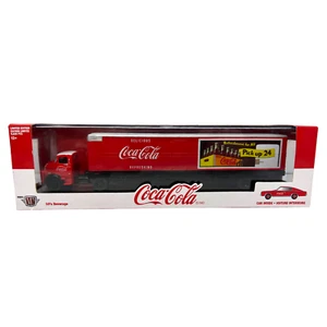 M2 Machines Auto Haulers Coca-Cola 1957 Dodge COE & 1966 Charger 1:64 Diecast - Picture 1 of 6