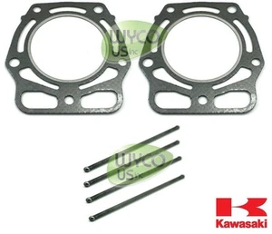 OEM KAWASAKI 2 HEAD GASKETS+4 PUSH RODS, JOHN DEERE 425/445 W/ FD620D, 11C7-26 - Picture 1 of 1