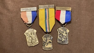 3 Vintage 1948, 1949, 1950 National Rifle Assoc. Schießmedaille Waffenverein NRA - Bild 1 von 7