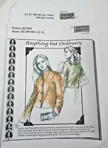 The Cutting Line Designs Uncut Pattern #21406 Anything But Ordinary Women's Tops - Picture 1 of 4