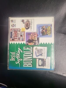 BEST OF SOFTKEY BUNDLE [NOT FOR RETAIL SALE]COMPLETE 3 DISC + MANUAL/ CHECK PICS - Picture 1 of 5