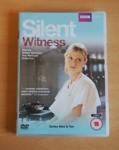 Silent Witness DVD box set BBC drama series 9 and 10 Emelia Fox Tom Ward vgc