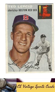 1954 Topps #66 Ted Lepcio - Bild 1 von 2
