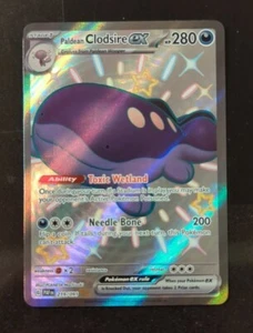 ๐ฎ Pokemon PAF SV Paldean Fates Clodsire ex 219 card Ultra Shiny Rare Full Art - Picture 1 of 2