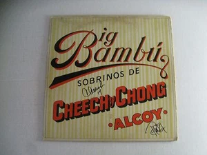 Cheech & Chong Autografiado Firmado Big Bam bu' LP Certificado de Autenticidad  - Imagen 1 de 1