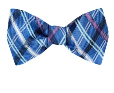 Men's 100% Silk Designer Self Tie Woven Bowtie- NWT - Image 1 of 3