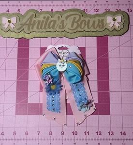 Cute Unicorn Hair Bow ,hair bows for girls handmade, Girls Accessories, - Picture 1 of 3