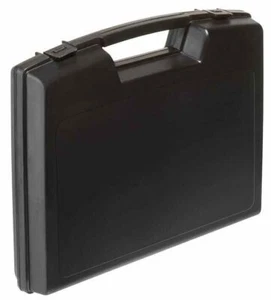 RARAION - Black Plastic Briefcase Storage Case with Foam - 48mm x 240mm x 205mm - Picture 1 of 1