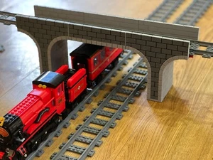 Harry Potter Bridge Section compatible for L E G O Train Set Track 75955, ID9 - Picture 1 of 12