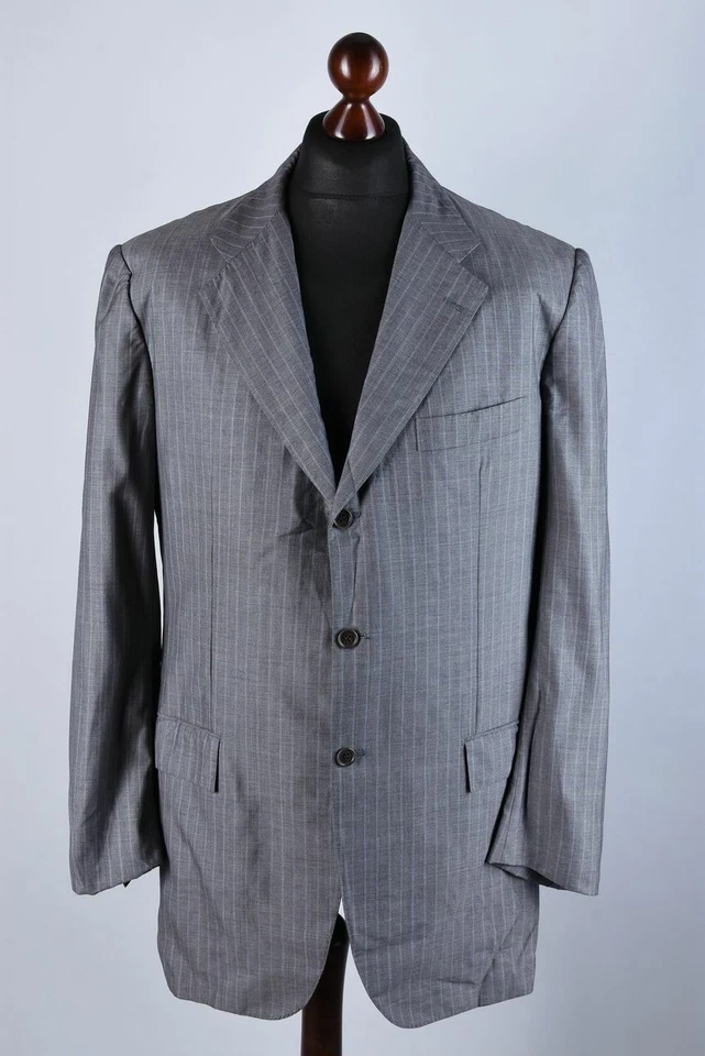 Kiton Italy Classic Wool Blazer Jacket Size L / UK44 / EU54 / IT54 - Image 1 of 4