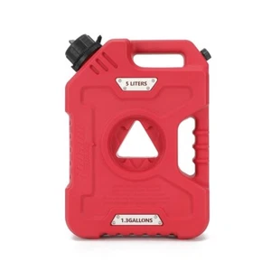 Tucool Racing 1.3 Gallon 5L Gas Tank Fits Most Cars SUVs and Motorcycles Red - Picture 1 of 5