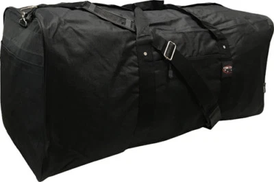 24/30/36/42" Black Polyester Square Jumbo Duffel /Cargo Bag / Luggage / Suitcase - Image 1 of 4