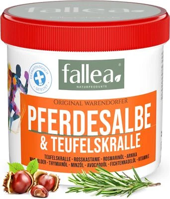 fallea Pferdebalsam mit Teufelskralle für Muskeln, Gelenke, Rücken, Schultern