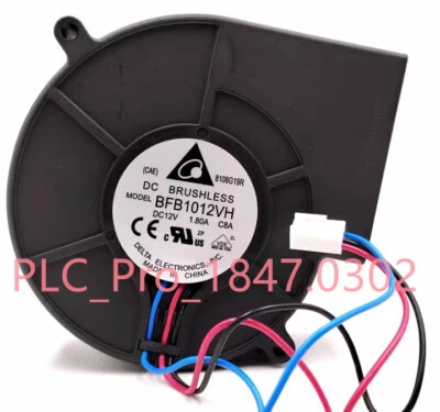 1PCS NEW Delta BFB1012VH DC12V 1.8A Ball Bearing Cooling Fan Fast delivery - Image 1 of 4