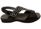 Womens Homyped Devika Comfort Supportive Leather Wide Fit Sandals - ModeShoesAU