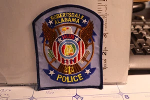 police patch ROBERTSDALE POLICE ALABAMA - Picture 1 of 1