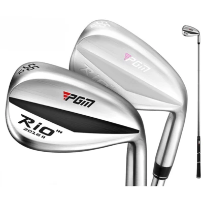 Golf Clubs Sand Wedges Clubs Degrees Men Women Silver Stainless steel rod head - Image 1 of 4