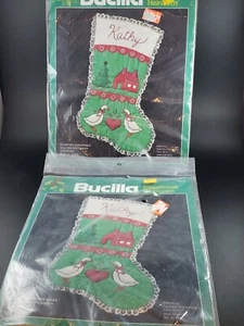 (2) Kit de Medias Acolchadas Bucilla Navidad Reliquia País Navidad 82414 - Imagen 1 de 9