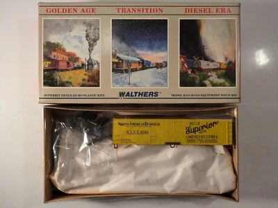 HO 40' Reefer w/ Wood End Kit Butter Superior NADX NIB NOS Item# 932-2483 - Image 1 of 3