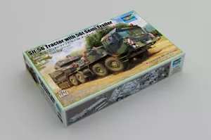Trumpeter 07196 - 1:72 Slt-56 Trattore Con 56t Semi Trailer - Nuovo - Foto 1 di 1