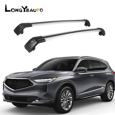 Crossbar Fits For Acura RDX 2012-2018 Cross Bar Roof Rack silver black Foto 1 de 4