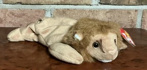 Ty Beanie Baby Rare ROARY (THE LION)  DOB 02-20-1996 # 4069 MINT - Picture 1 of 6