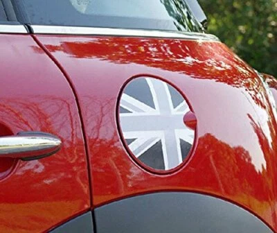 Union Jack UK Flag Style Gas Cap Cover Sticker Decal For Mini Cooper R55 R56 F55 Foto 1 de 4