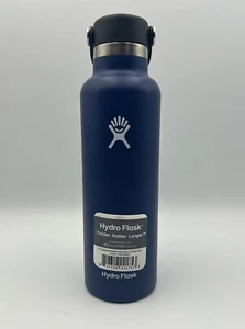 Maui Jim Hydro Flask Water Bottle 21oz 621 ml Blue Tempshield Insulation NEW - Picture 1 of 3