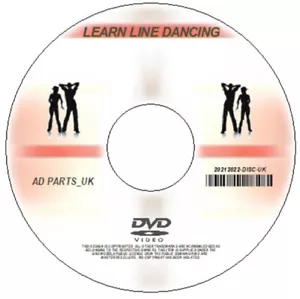 Beginners Easy Step By Step Guide Line Dancing Learn Country Dance DVD UK POST - Imagen 1 de 1