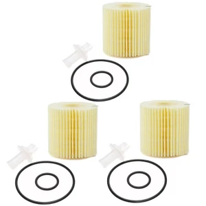 3 Packs Engine Oil Filter For Toyota Scion Lexus Camry 04152-YZZA1 04152-0V010 - Picture 1 of 7