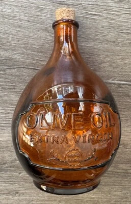 Amber Olive Oil Bottle - Image 1 of 4