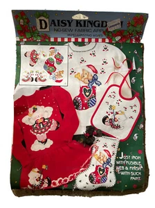 Daisy Kingdom No-Sew Applikation 6231 Weihnachtswünsche Vintage Exc - Bild 1 von 5