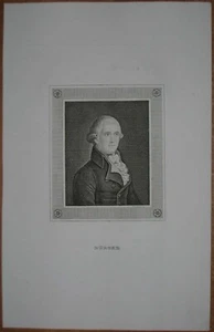Impresión retrato ca.1860 GOTTFRIED AUGUST BÜRGER (#12) - Imagen 1 de 1