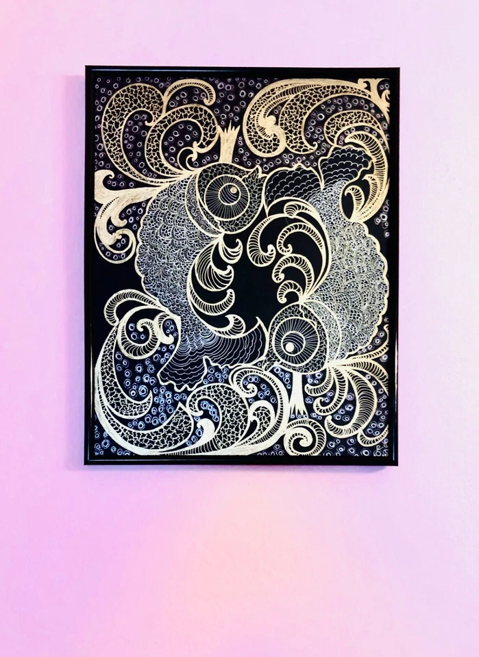 Impresión de arte a pluma - 11x14 pulgadas Foto 1 de 1