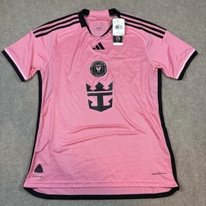 Adidas Lionel Messi Inter Miami Home Jersey 24/25 Men’s Large Slim Fit NWT - Picture 1 of 9