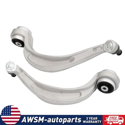 Pair For Audi A4 S4 Front Left Right Lower Rearward Control Arm with Ball Joint Foto 1 de 4