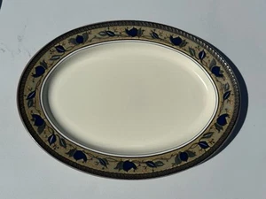 Mikasa Intaglio Arabella Meat Serving Platter 15" x 11" Vintage CAC 01 - Picture 1 of 3