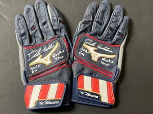Drake Baldwin Braves Signed 2025 Game Used Batting Gloves Beckett Rookie Year -. - Picture 1 of 3