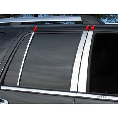 Postes de pilar de aço inoxidável 6p compatíveis com 2015-2017 Lincoln Navigator 4D por Luxury FX - Imagem 1 de 4