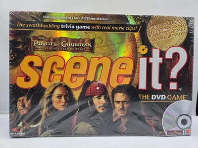Pirates Of The Caribbean Scene It? DVD Board Game 2007 New - Image 1 of 4