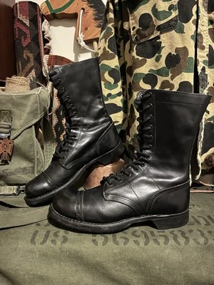 Botas de Salto Corcoran Vintage Talla 7 1/2D Militares  Foto 1 de 4